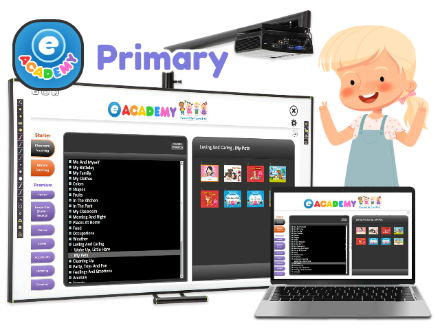 eAcademy Primary ELL Courseware